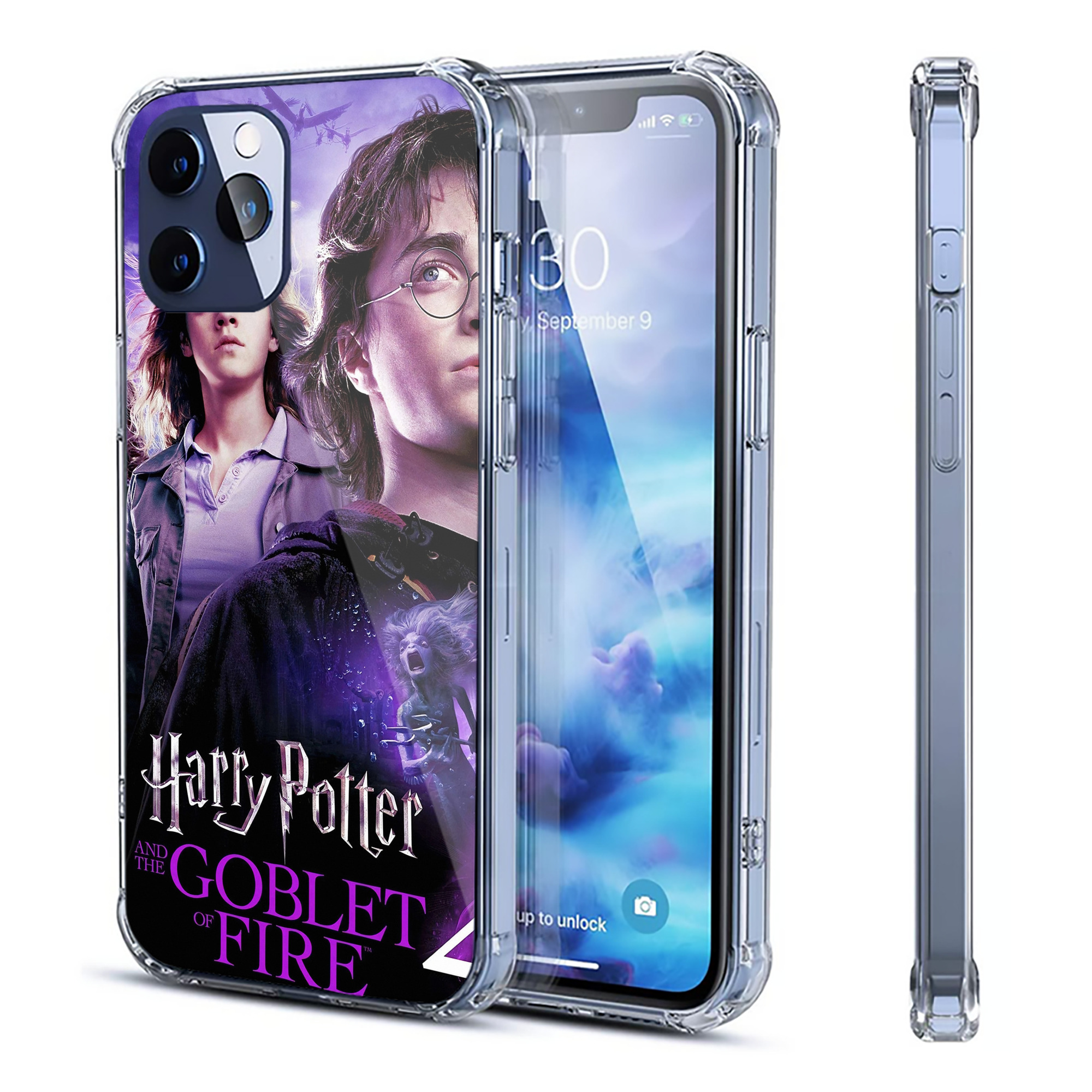 （画像用） Harry Potter ハリー・ポッターシリーズ 【iPhone 12シリーズ対応】透明スマホケース（クリアソフトケース）